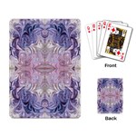 Amethyst Swirls Repeats Playing Cards Single Design (Rectangle) Back