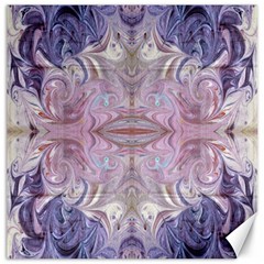 Amethyst Swirls Repeats Canvas 20  X 20  by kaleidomarblingart