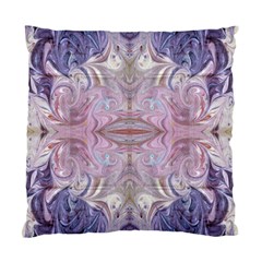 Amethyst Swirls Repeats Standard Cushion Case (one Side) by kaleidomarblingart