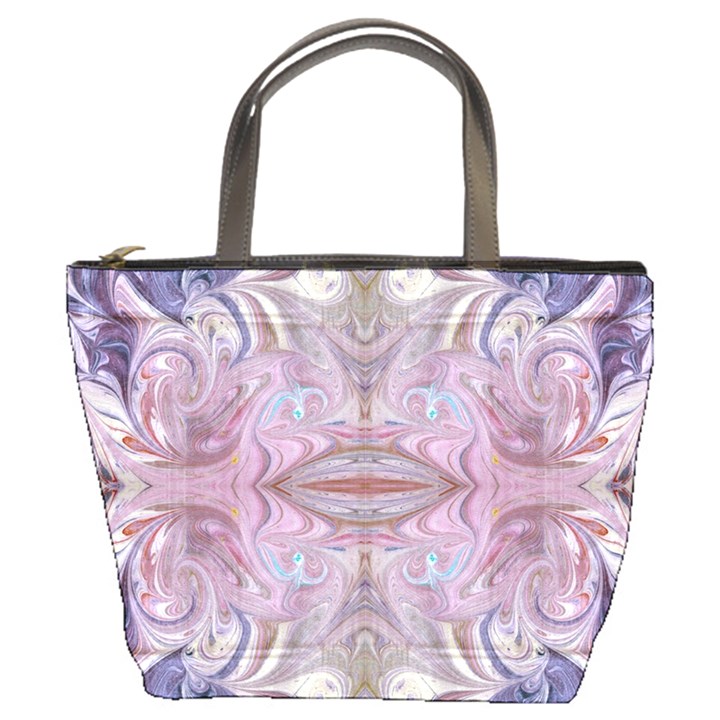 Amethyst Swirls Repeats Bucket Bag