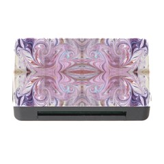 Amethyst Swirls Repeats Memory Card Reader With Cf by kaleidomarblingart