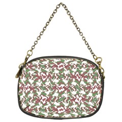 Multicolored Texture Print Pattern Chain Purse (two Sides) by dflcprintsclothing