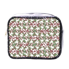 Multicolored Texture Print Pattern Mini Toiletries Bag (one Side) by dflcprintsclothing