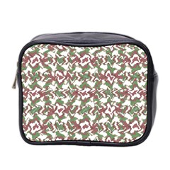 Multicolored Texture Print Pattern Mini Toiletries Bag (two Sides) by dflcprintsclothing