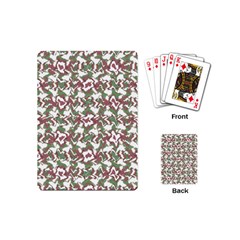 Multicolored Texture Print Pattern Playing Cards Single Design (mini) by dflcprintsclothing