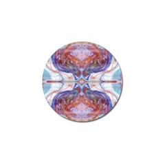 Abstract Marbling Repeats Golf Ball Marker (10 Pack) by kaleidomarblingart