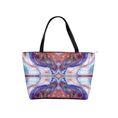 Abstract Marbling Repeats Classic Shoulder Handbag