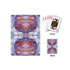 Abstract Marbling Repeats Playing Cards Single Design (mini)