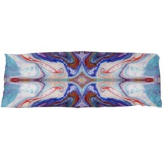 Abstract Marbling Repeats Body Pillow Case (dakimakura) by kaleidomarblingart