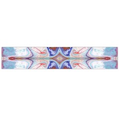 Abstract Marbling Repeats Large Flano Scarf 