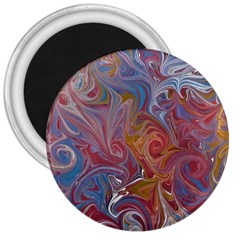 Intricate Swirls 3  Magnets by kaleidomarblingart