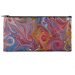 Intricate Swirls Pencil Case by kaleidomarblingart