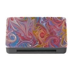 Intricate Swirls Memory Card Reader With Cf by kaleidomarblingart