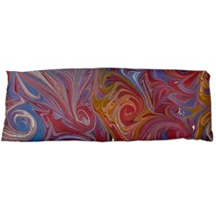 Intricate Swirls Body Pillow Case (dakimakura) by kaleidomarblingart