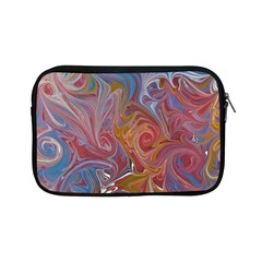 Intricate Swirls Apple Ipad Mini Zipper Cases by kaleidomarblingart