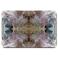 Marbling Ornate Large Doormat  by kaleidomarblingart