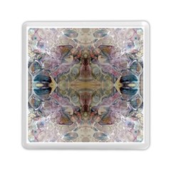 Marbling Ornate Memory Card Reader (square) by kaleidomarblingart