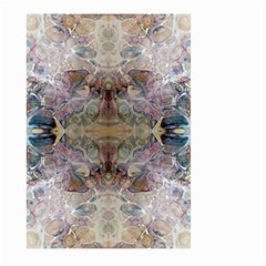 Marbling Ornate Large Garden Flag (two Sides) by kaleidomarblingart