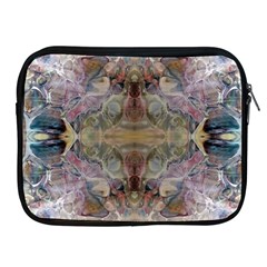 Marbling Ornate Apple Ipad 2/3/4 Zipper Cases by kaleidomarblingart