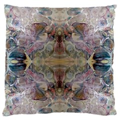 Marbling Ornate Standard Flano Cushion Case (one Side) by kaleidomarblingart