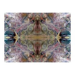 Marbling Ornate Double Sided Flano Blanket (mini)  by kaleidomarblingart