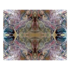 Marbling Ornate Double Sided Flano Blanket (large)  by kaleidomarblingart