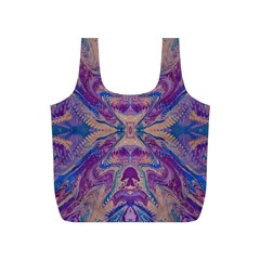 Wings Repeats Full Print Recycle Bag (s) by kaleidomarblingart