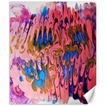 Painted ornate, marbling art Canvas 8  x 10  8.15 x9.66  Canvas - 1