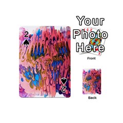 Painted Ornate, Marbling Art Playing Cards 54 Designs (mini)