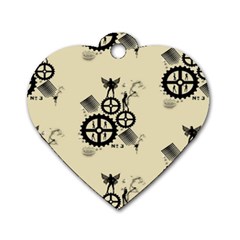 Angels Dog Tag Heart (two Sides) by PollyParadise