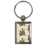 Angels Key Chain (Rectangle) Front