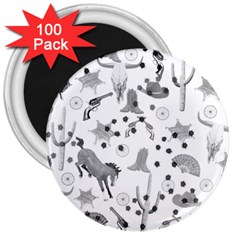 West 3  Magnets (100 Pack) by PollyParadise