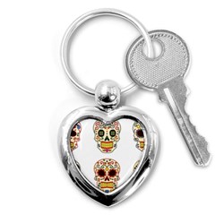 Day Of The Dead Day Of The Dead Key Chain (heart)