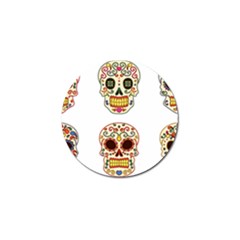 Day Of The Dead Day Of The Dead Golf Ball Marker (10 Pack) by GrowBasket