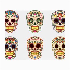 Day Of The Dead Day Of The Dead Small Glasses Cloth