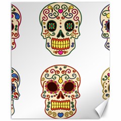 Day Of The Dead Day Of The Dead Canvas 8  X 10 