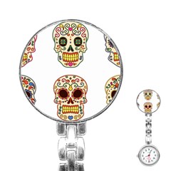 Day Of The Dead Day Of The Dead Stainless Steel Nurses Watch by GrowBasket