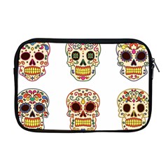 Day Of The Dead Day Of The Dead Apple Macbook Pro 17  Zipper Case by GrowBasket