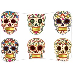 Day Of The Dead Day Of The Dead Velour Seat Head Rest Cushion