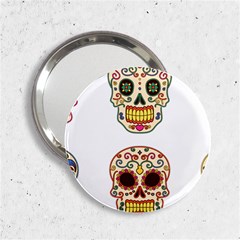 Day Of The Dead Day Of The Dead 2 25  Handbag Mirrors by GrowBasket