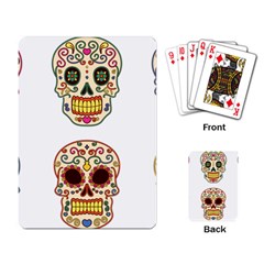 Day Of The Dead Day Of The Dead Playing Cards Single Design (rectangle)