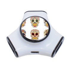 Day Of The Dead Day Of The Dead 3-port Usb Hub by GrowBasket