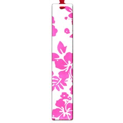 Hibiscus Pattern Pink Large Book Marks