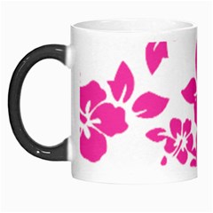 Hibiscus Pattern Pink Morph Mugs by GrowBasket