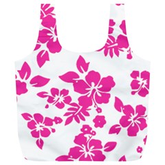 Hibiscus Pattern Pink Full Print Recycle Bag (xl) by GrowBasket