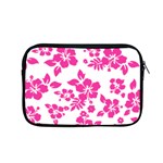 Hibiscus pattern pink Apple MacBook Pro 15  Zipper Case Front