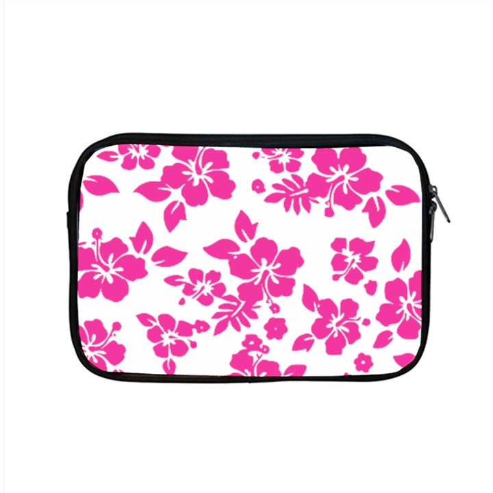 Hibiscus pattern pink Apple MacBook Pro 15  Zipper Case