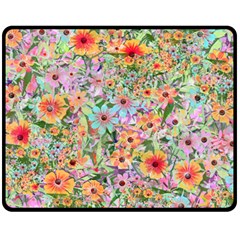 Secretgarden Fleece Blanket (medium)  by PollyParadise