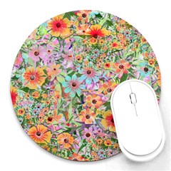 Secretgarden Round Mousepads by PollyParadise