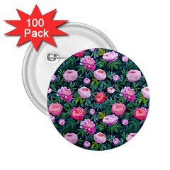 Delicate Watercolor Peony 2 25  Buttons (100 Pack)  by SychEva